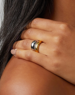 Élan™ Mixed Metal Ring Set