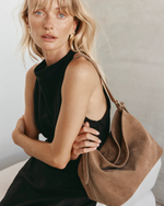 Valéria™ Luxe Suede Shoulder Bag