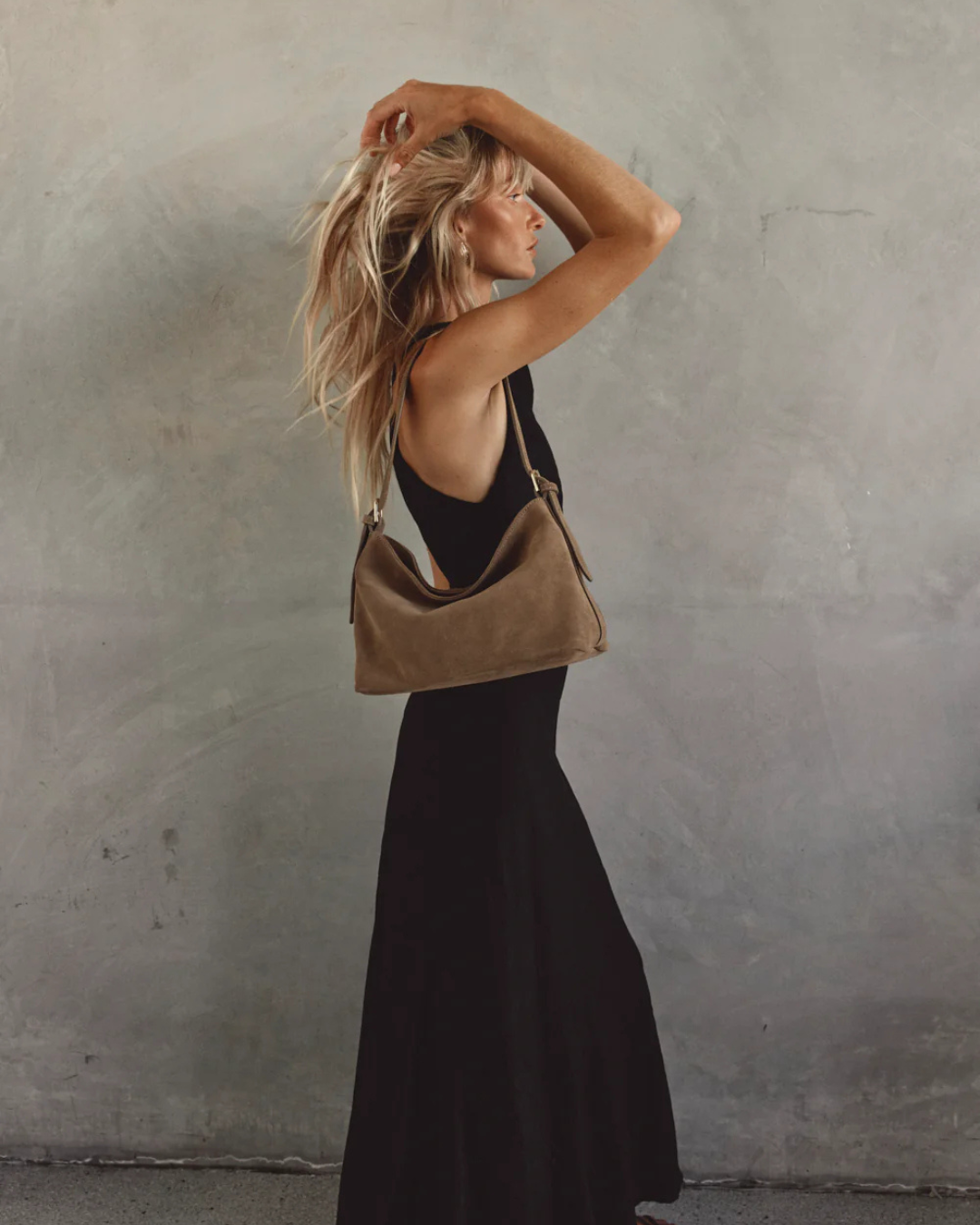 Valéria™ Luxe Suede Shoulder Bag