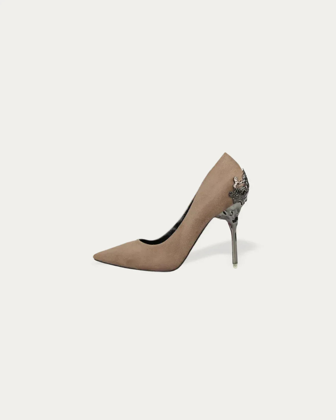 Lumière™ Hollow Suede Heels