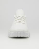 Front view of OrthoEase Luxe Ice sneaker with cushioned sole