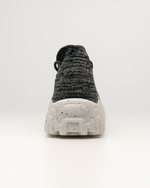 Rear heel view of Marble OrthoEase Luxe sneake