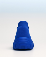 Back heel of OrthoEase Luxe Sapphire with thick cushioned sole