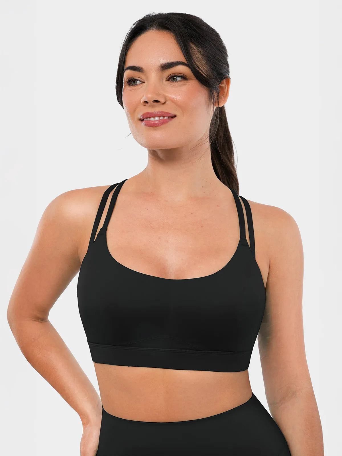 SculptEaseâ„¢ Cross-Back Sports Bra