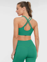 SculptEaseâ„¢ Cross-Back Sports Bra