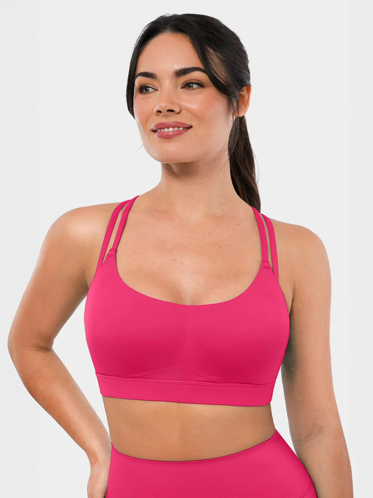 SculptEaseâ„¢ Cross-Back Sports Bra