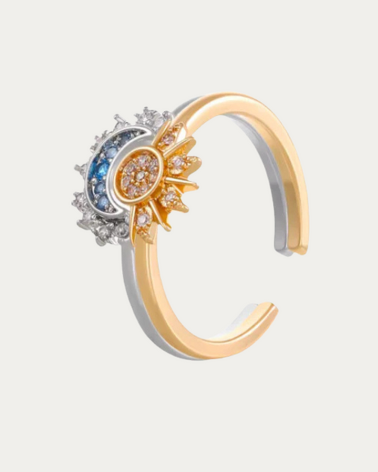 Celestia™ Sun & Moon Ring Set
