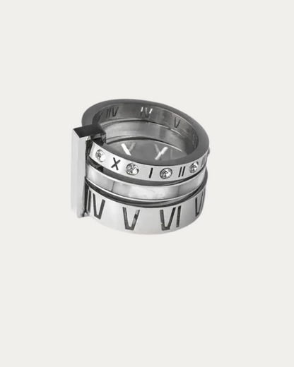 Eterna™ Roman Numeral Ring