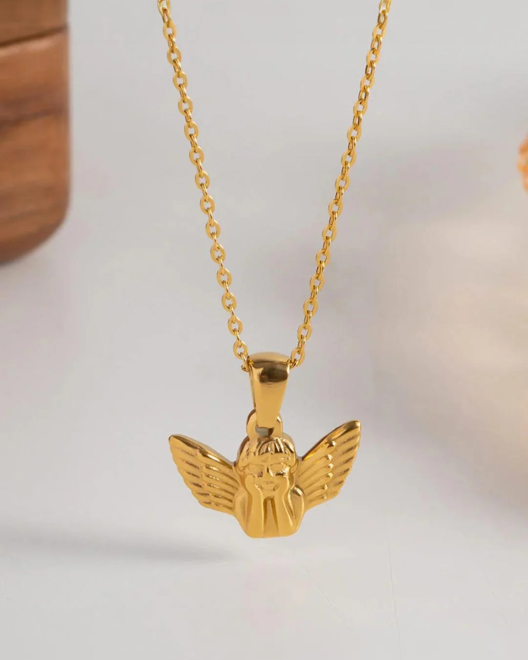 Celestine™ Angel Pendant Necklace