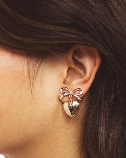 Amorette™ Heart Clip-Ons