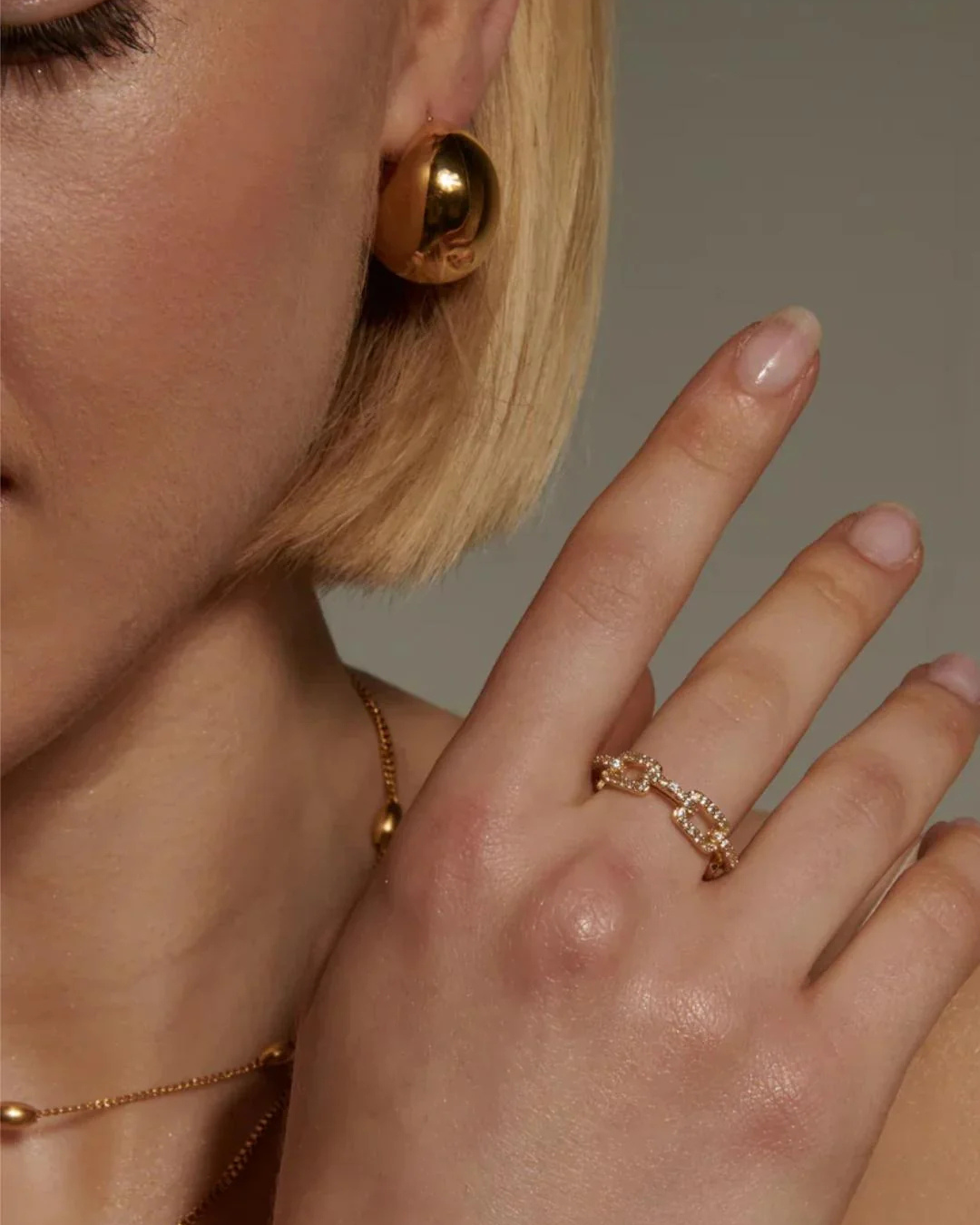 Aurelia™ Luxe Link Ring