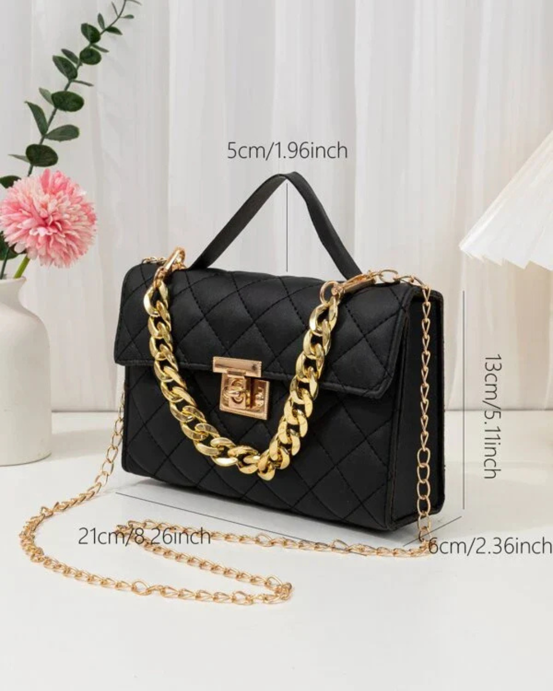 Elegant Noir™ Satchel