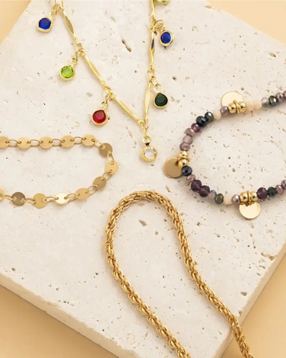 Celeste™ 18K Layered Necklace Set