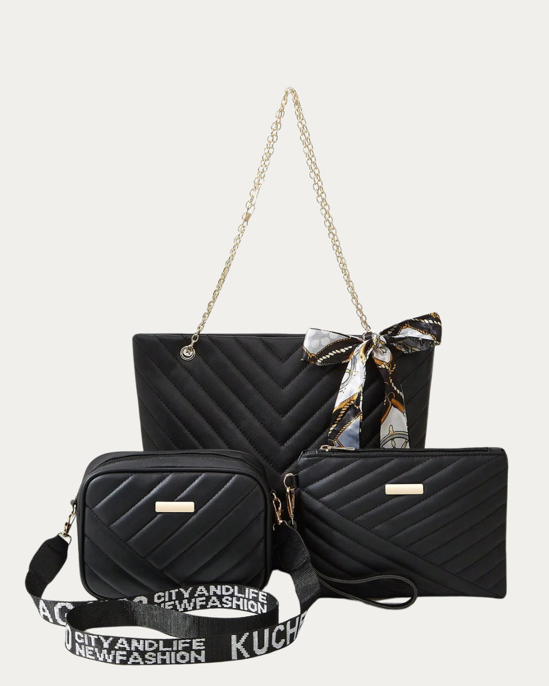 Beige Elegance Trio™