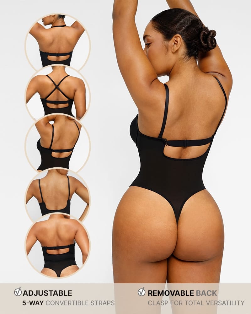 LuxeSculpt™ Backless Bodysuit