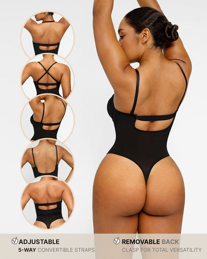 LuxeSculpt™ Backless Bodysuit