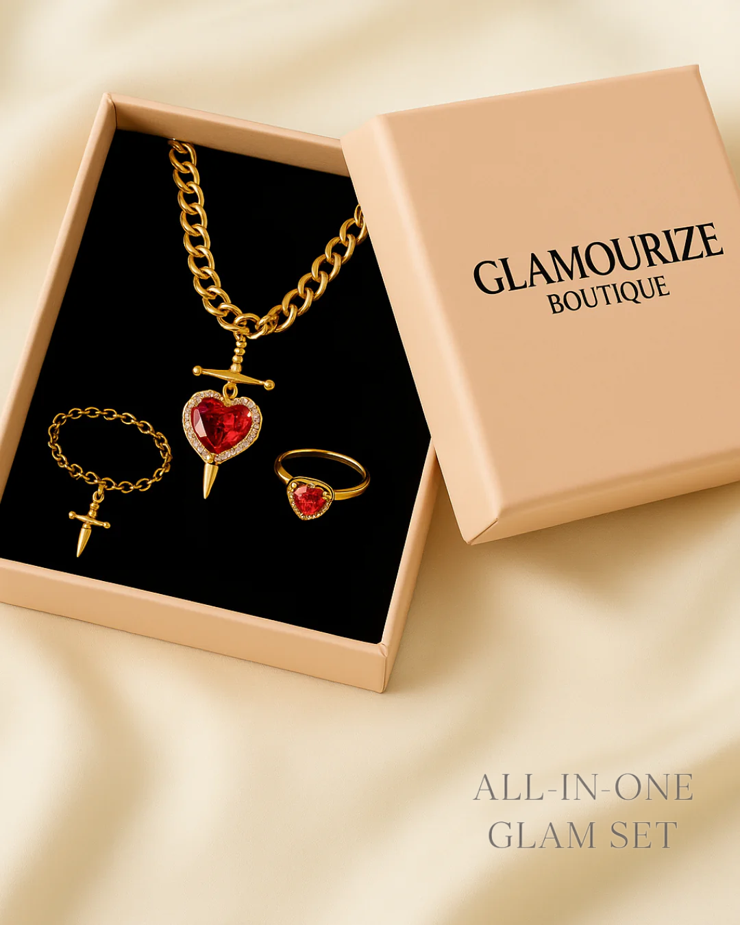 Eternal Bond Set™ – Golden Flame