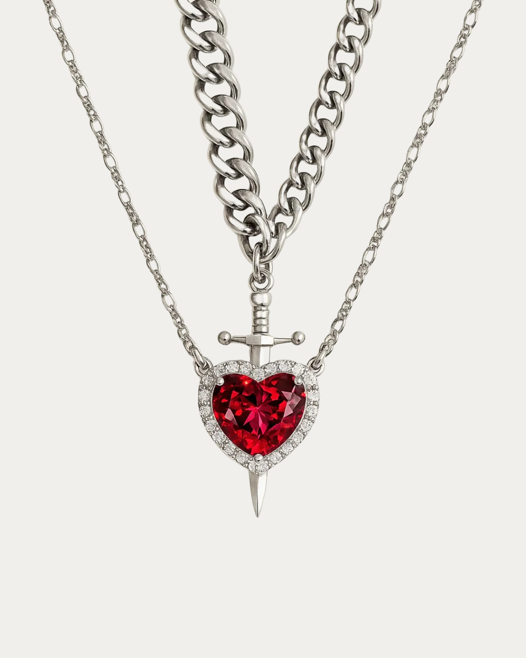 Eternal Bond Set™Silver Duo