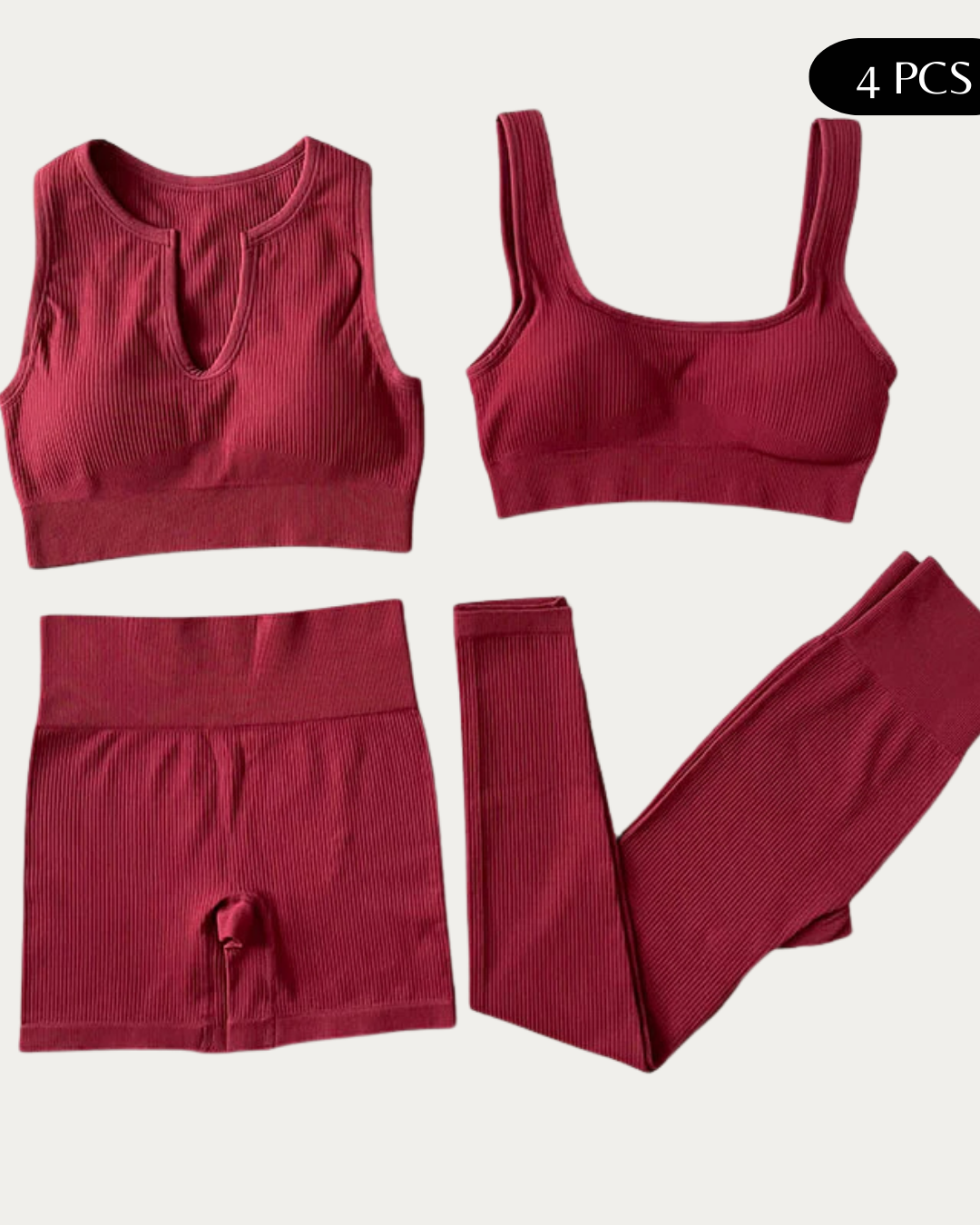 Lunaria™ Ribbed Serenity Set (4PCS)