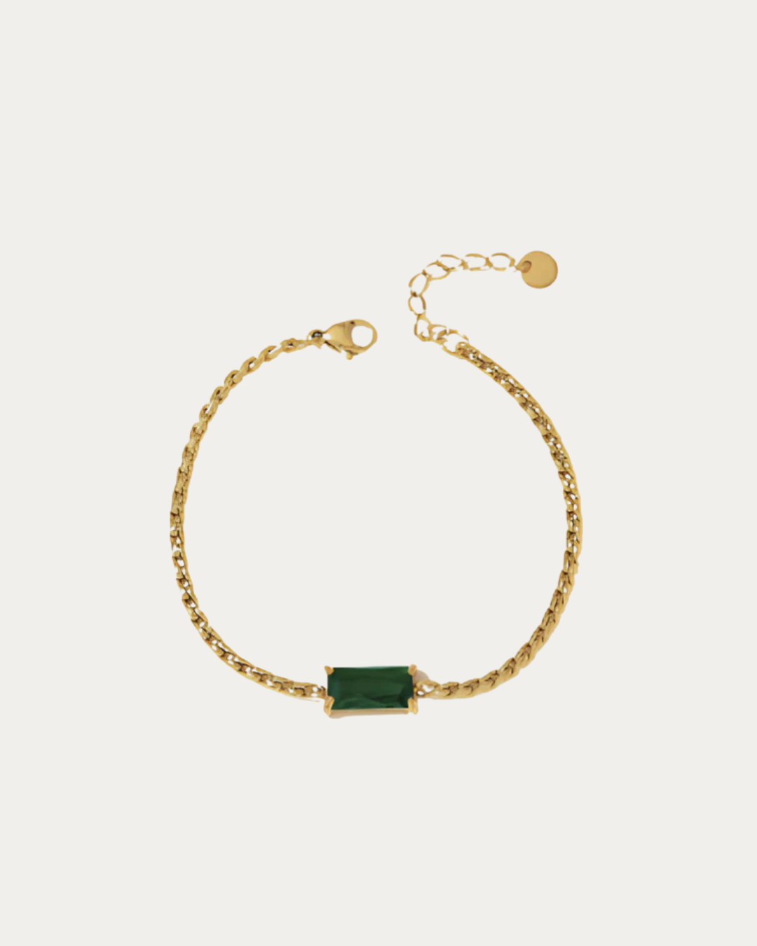 Emerald™ Gold Chain Bracelet