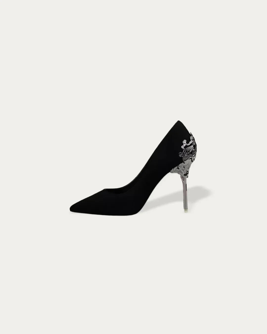 Lumière™ Hollow Suede Heels