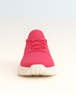 Front view of OrthoEase Luxe Bubble showing breathable fabric and laces