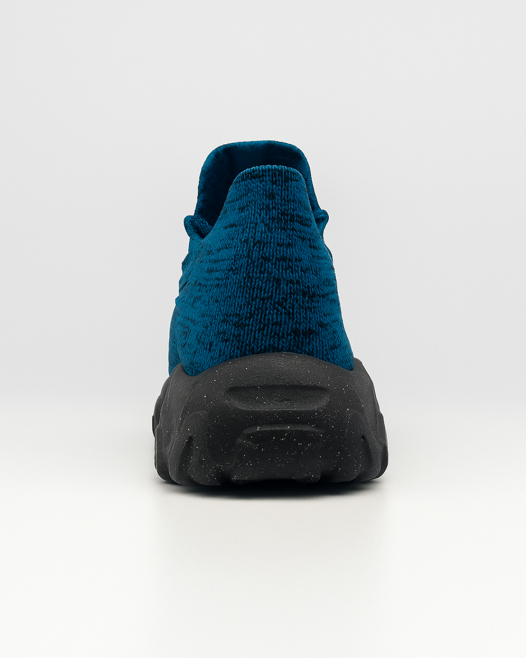 Back heel view of Cobalt OrthoEase Luxe sneaker

