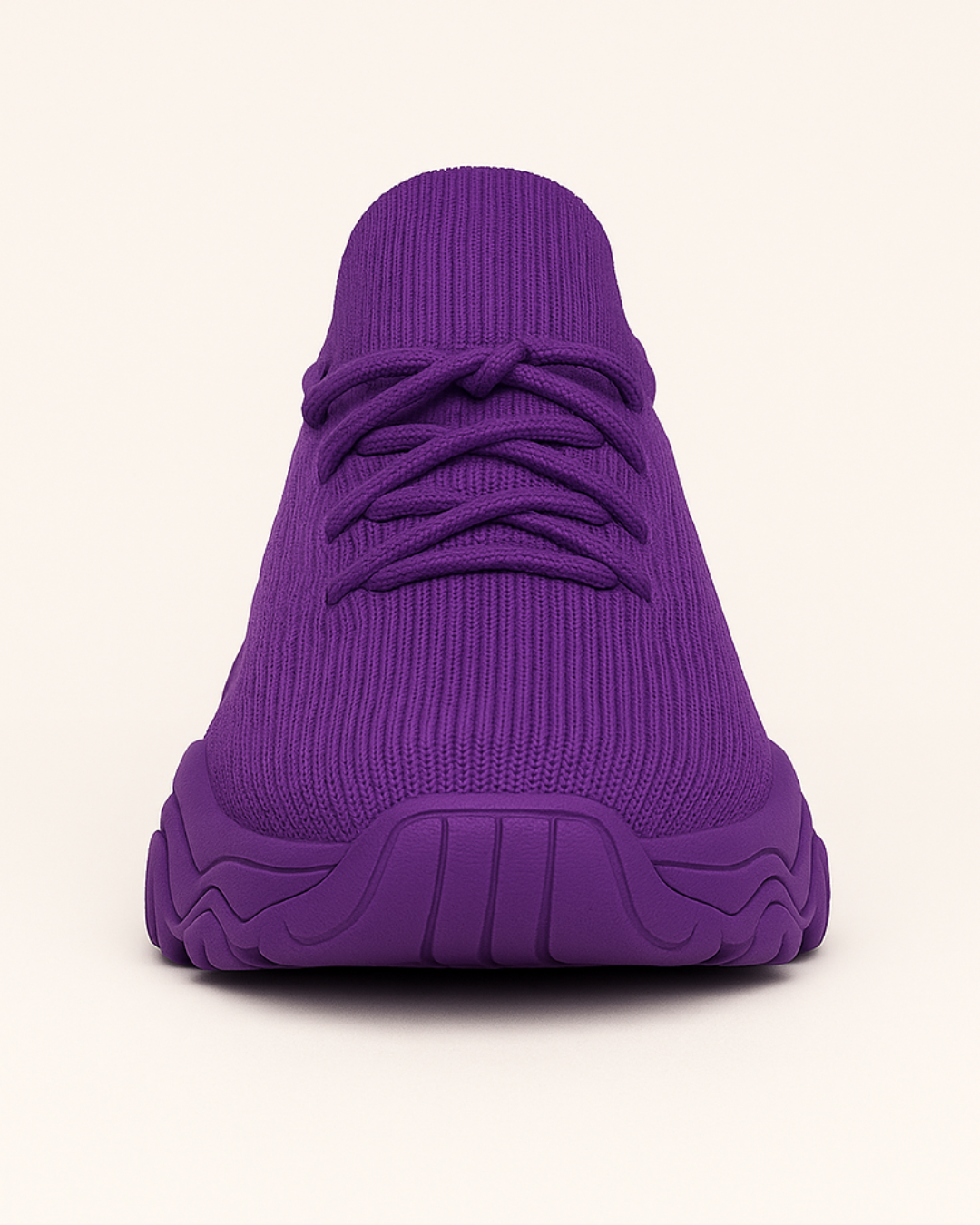 Front view of OrthoEase Luxe Royal comfort sneaker