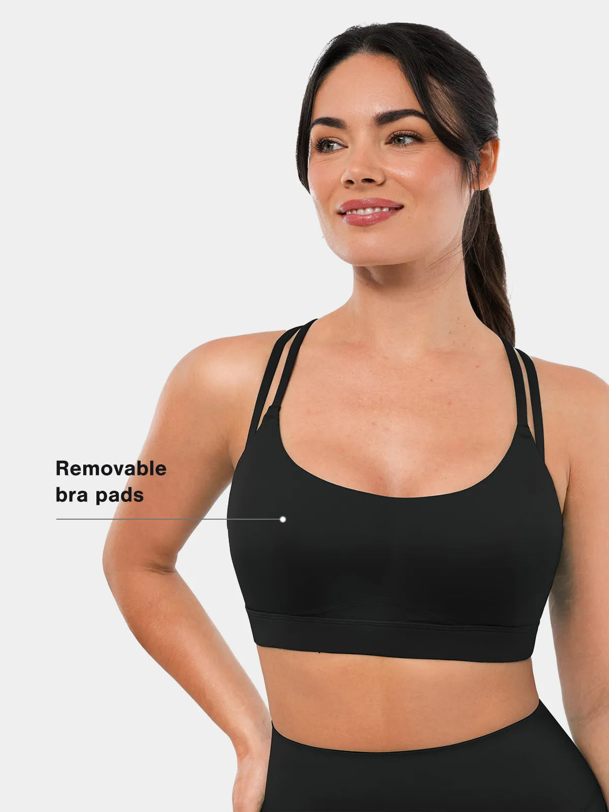 SculptEase™ Cross-Back Sports Bra