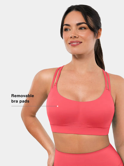 SculptEase™ Cross-Back Sports Bra
