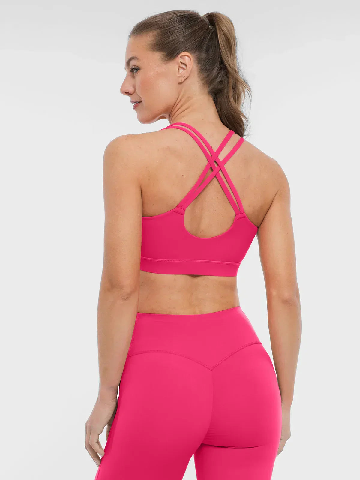 SculptEase™ Cross-Back Sports Bra