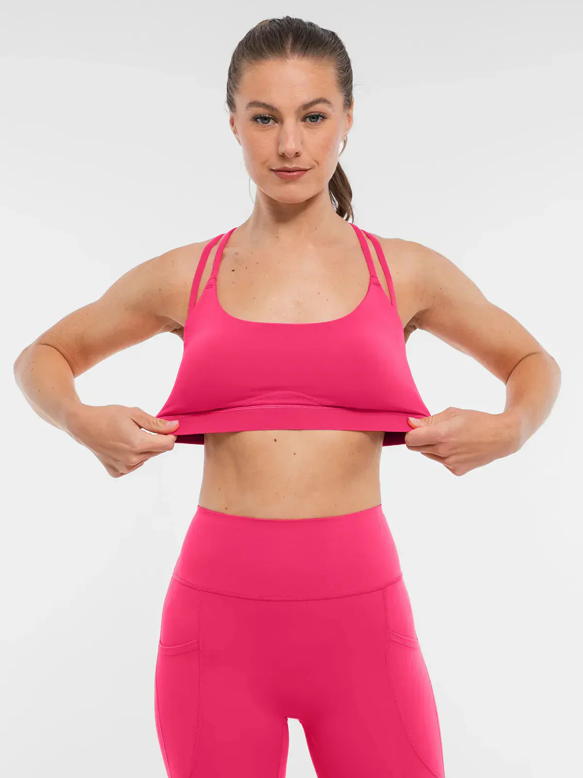 SculptEase™ Cross-Back Sports Bra