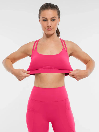 SculptEase™ Cross-Back Sports Bra