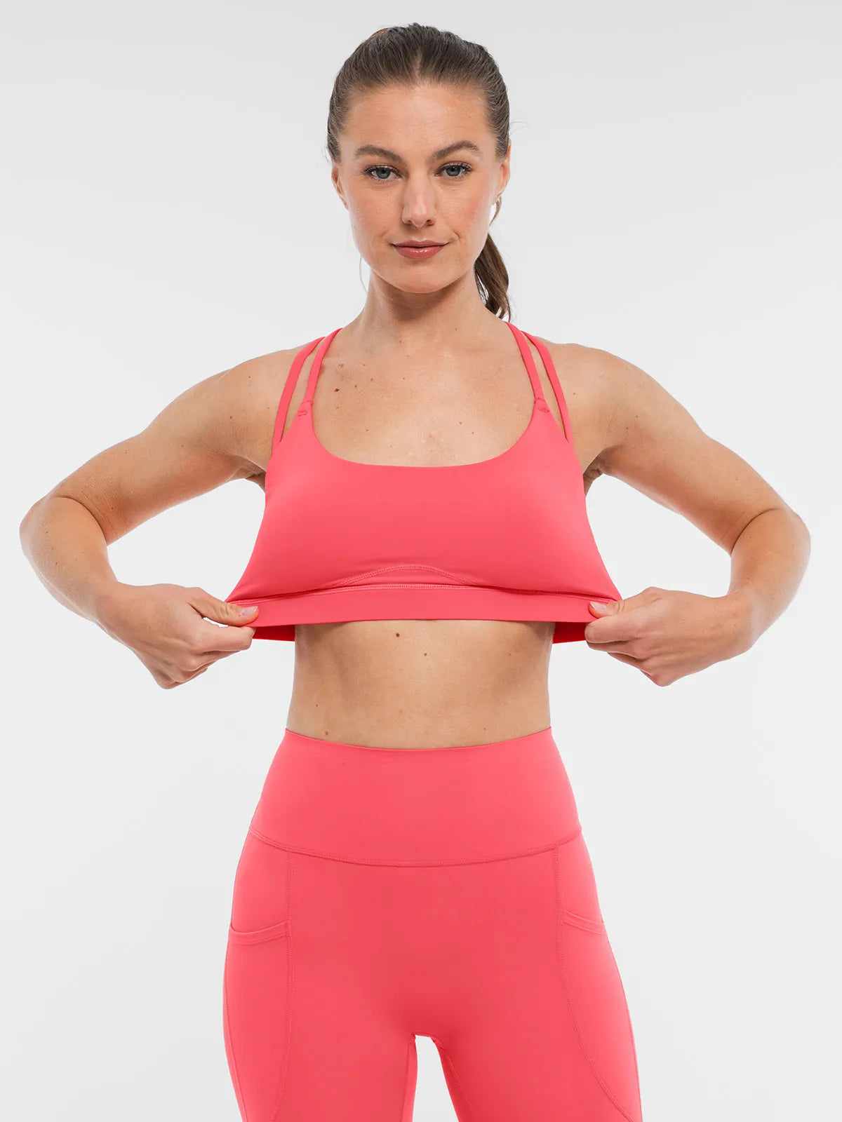 SculptEase™ Cross-Back Sports Bra