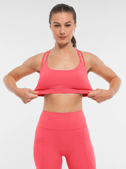 SculptEase™ Cross-Back Sports Bra