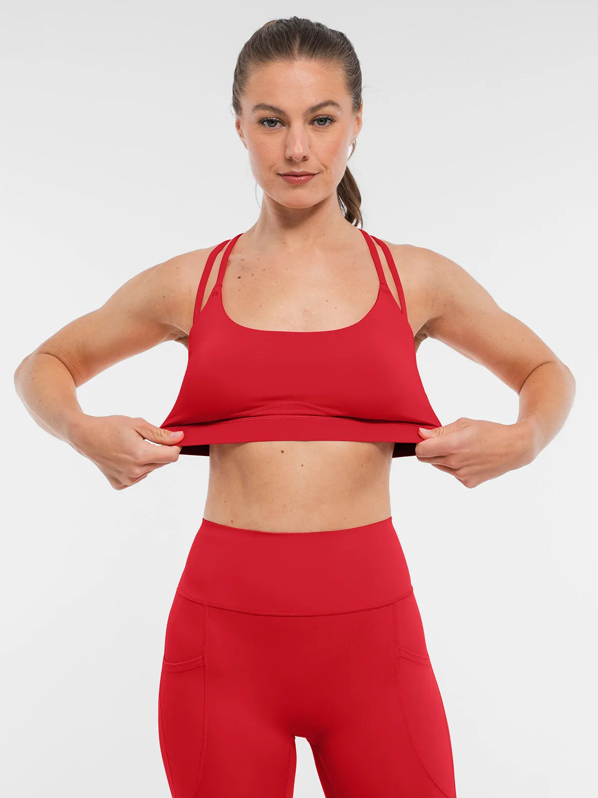 SculptEase™ Cross-Back Sports Bra