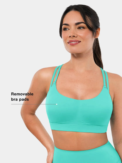 SculptEase™ Cross-Back Sports Bra