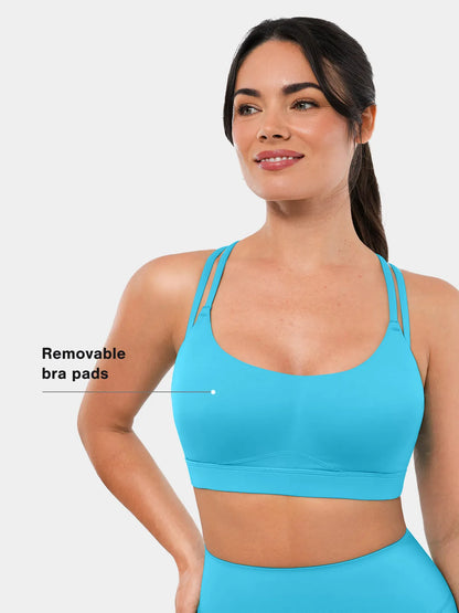 SculptEase™ Cross-Back Sports Bra
